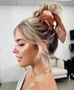 Messy Bun - Delightfully Festive